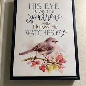 Inspirational Sparrow Wall Art